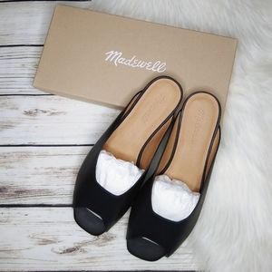 madewell erica peep toe mule